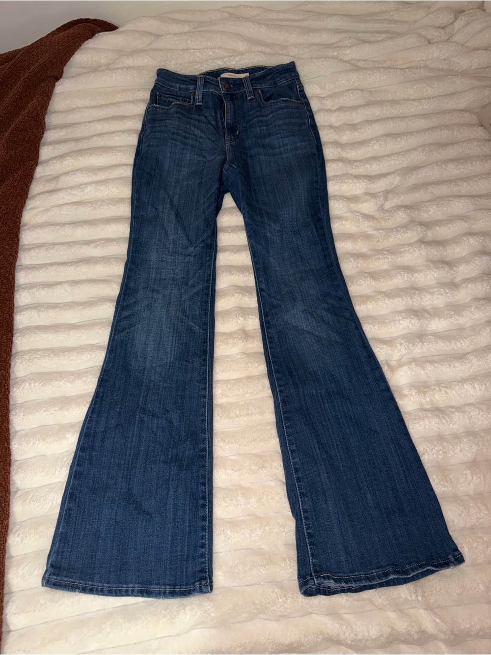 Levi’s Women's Dark Blue Flare Jeans